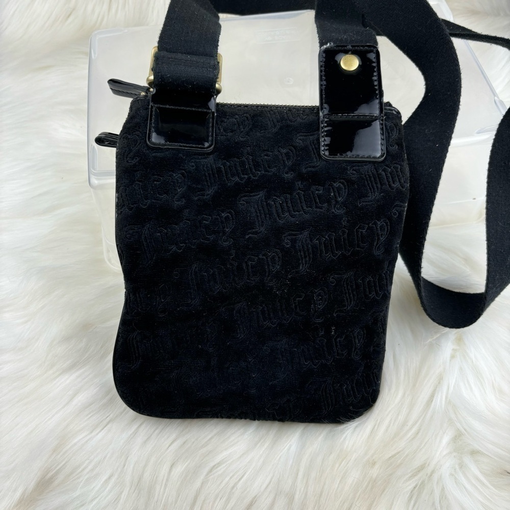 JUICE COUTURE SUEDE CROSSBODY BAG - Picture 3 of 10